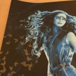 Arctic Monkeys - 2014 Todd Slater Poster Seattle, WA Paramount Theatre Blue Gig Posters