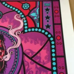 Queens Of The Stone Age The Night Porter - 2013 Justin Hampton Poster US Edition