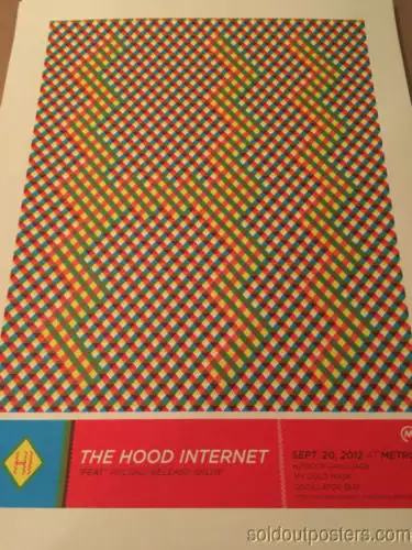The Hood Internet - 2014 Delicious Design Poster Print Chicago, IL Metro 3 The Hood Internet - 2014 Delicious Design Poster Print Chicago, IL Metro