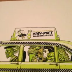 Ghostbusters Spooks Spectres Ghosts Phantom City Creative Poster Print VARIANT