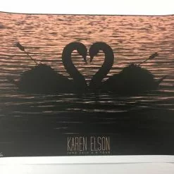 Gig Posters Karen Elson - 2010 Todd Slater Poster June U.S Tour