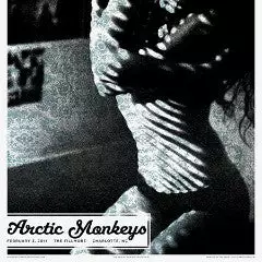 Arctic Monkeys - 2014 Third Alert Designs Poster Charlotte The Fillmore Gig Posters