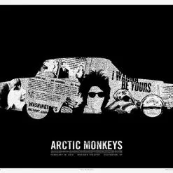 Arctic Monkeys - 2014 Third Alert Designs Poster Covington