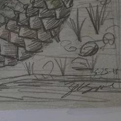 Art Prints The Enormous Crocodile - 2015 Zeb Love Original Sketch Drawing