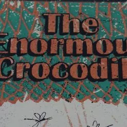 Movie/TV Posters The Enormous Crocodile - 2015 Zeb Love Poster Variant