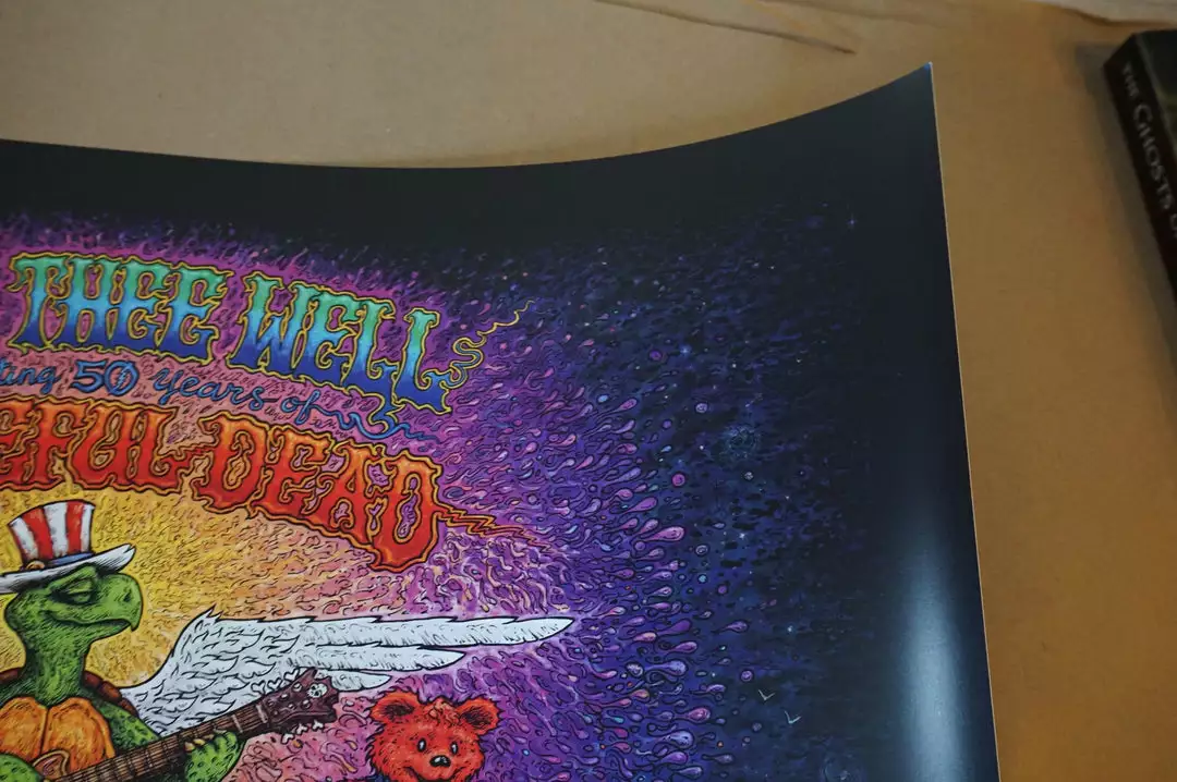 Grateful Dead - 2015 Marq Spusta Poster Chicago, IL Fare Thee Well 7 Grateful Dead - 2015 Marq Spusta Poster Chicago, IL Fare Thee Well