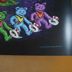 Grateful Dead - 2015 Marq Spusta Poster Chicago, IL Fare Thee Well 14 Grateful Dead - 2015 Marq Spusta Poster Chicago, IL Fare Thee Well