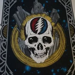 Grateful Dead - 2015 Alan Forbes Poster Chicago, IL Steal Your Face