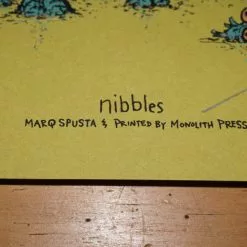 Nibbles - 2016 Marq Spusta 1st Edition Signed And Numbered C2E2 Poster Print Art Prints