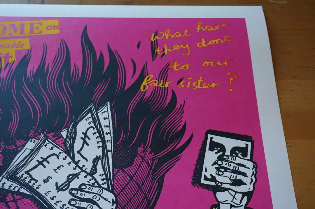 Be Reasonable Urban Pressure Set - 2016 Shepard Fairey Jamie Reid Poster Print Art Prints 6 Be Reasonable Urban Pressure Set - 2016 Shepard Fairey Jamie Reid Poster Print Art Prints