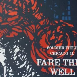 Fare Thee Well - 2015 Jimmy Bryant Grateful Dead Poster Print Chicago, IL 14 Fare Thee Well - 2015 Jimmy Bryant Grateful Dead Poster Print Chicago, IL