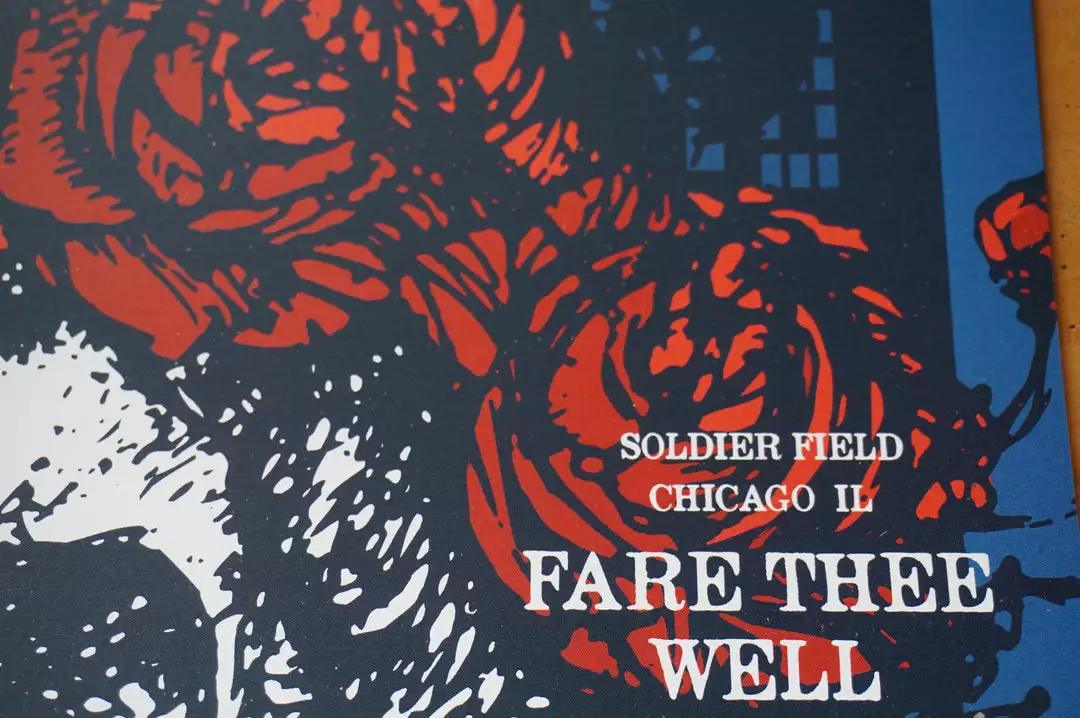 Fare Thee Well - 2015 Jimmy Bryant Grateful Dead Poster Print Chicago, IL 8 Fare Thee Well - 2015 Jimmy Bryant Grateful Dead Poster Print Chicago, IL