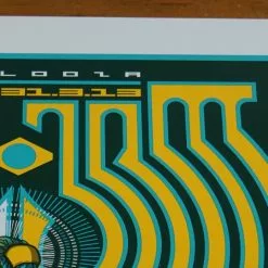 Pearl Jam - 2013 Brad Klausen Print Lollapalooza Poster Sao Paulo, Brazil S/N Gig Posters 15 Pearl Jam - 2013 Brad Klausen Print Lollapalooza Poster Sao Paulo, Brazil S/N Gig Posters