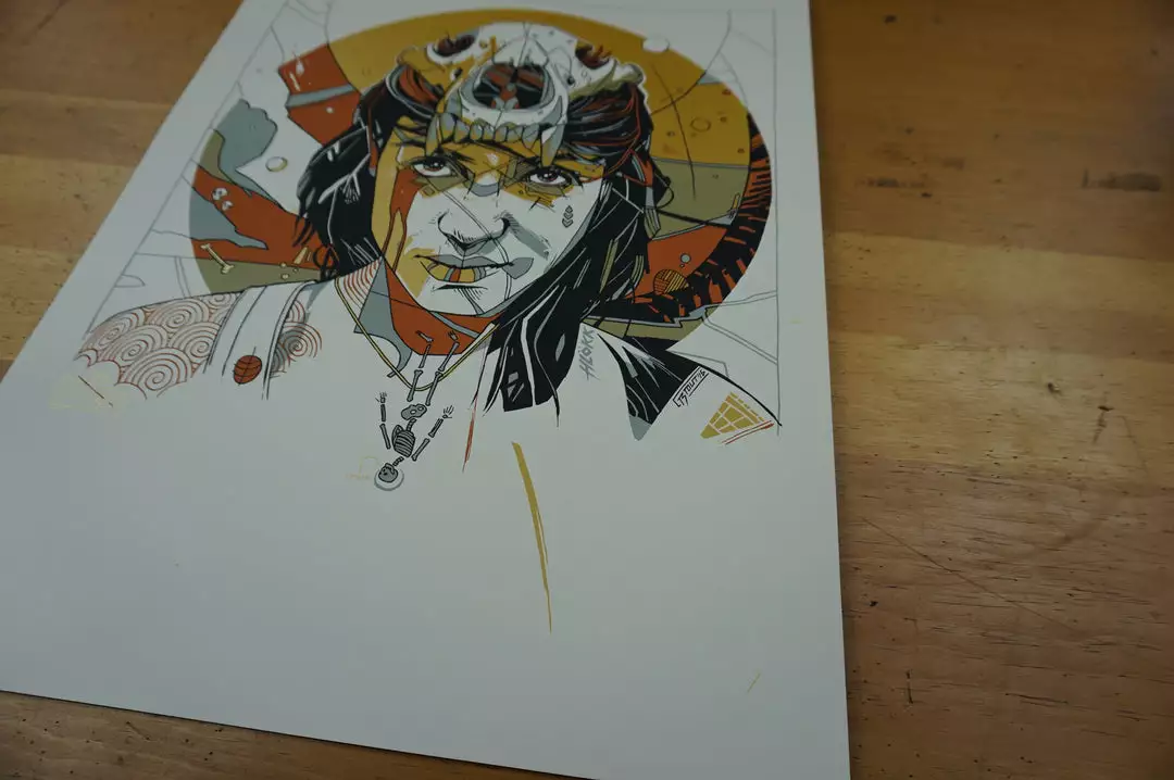 Art Prints Hlökk - 2016 Tyler Stout Poster Print VARIANT BONES Galerie F 10 Art Prints Hlökk - 2016 Tyler Stout Poster Print VARIANT BONES Galerie F