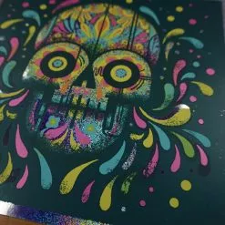 Art Prints The End - 2016 Drew Millward Poster FOIL Variant Bones