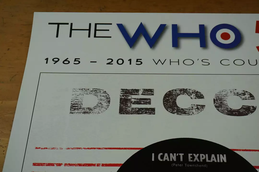 The Who - 2015 Richard Evans Poster Who's Counting 50th Anniversary Tour Gig Posters 6 The Who - 2015 Richard Evans Poster Who's Counting 50th Anniversary Tour Gig Posters