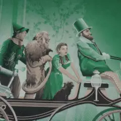 Wizard Of Oz - 2015 DKNG Yellow Horse Screen Printed Poster MONDO