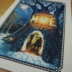 Gig Posters Moe - 2014 Zeb Love Screen Printed Poster AP Edition 17 Gig Posters Moe - 2014 Zeb Love Screen Printed Poster AP Edition