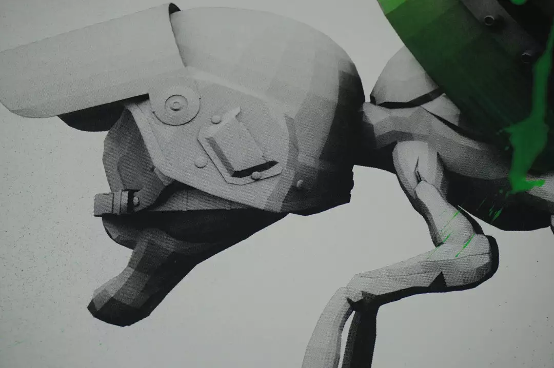 Palynology - Ludo 2016 Screen Printed Poster Signed/numbered Hand Finished 5 Palynology - Ludo 2016 Screen Printed Poster Signed/numbered Hand Finished