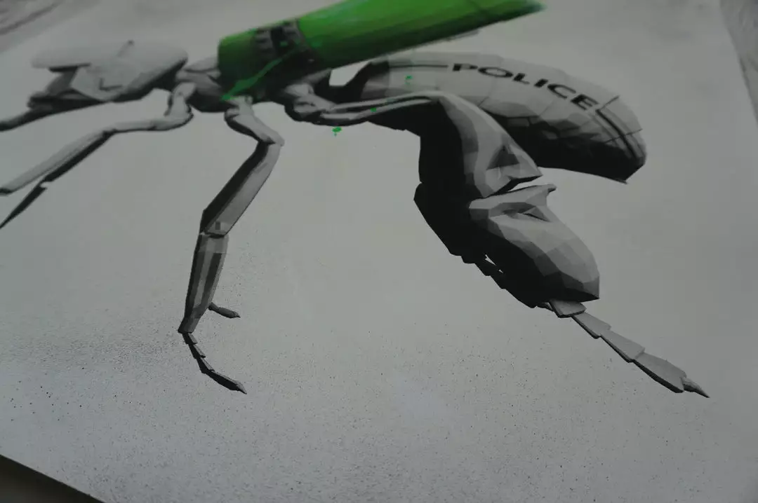 Palynology - Ludo 2016 Screen Printed Poster Signed/numbered Hand Finished 10 Palynology - Ludo 2016 Screen Printed Poster Signed/numbered Hand Finished