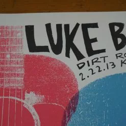 Luke Bryan - 2013 Print Mafia Poster Louisville, KY KFC Yum Center Gig Posters