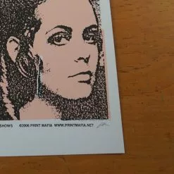 Gig Posters Ray Lamontagne - 2006 Print Mafia Poster Nashville, TN War Memorial