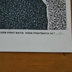 Gig Posters Ray Lamontagne - 2006 Print Mafia Poster Knoxville, TN Bijou Theatre