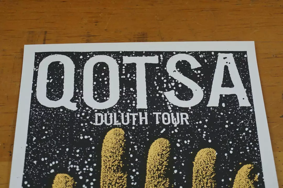 Queens Of The Stone Age - 2007 Print Mafia Poster Boise, Idaho QOTSA 6 Queens Of The Stone Age - 2007 Print Mafia Poster Boise, Idaho QOTSA