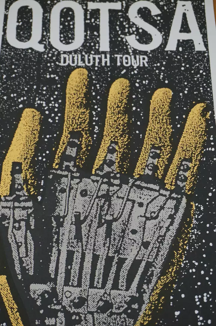 Queens Of The Stone Age - 2007 Print Mafia Poster Boise, Idaho QOTSA 7 Queens Of The Stone Age - 2007 Print Mafia Poster Boise, Idaho QOTSA