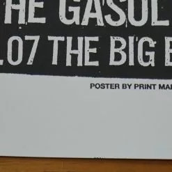 Queens Of The Stone Age - 2007 Print Mafia Poster Boise, Idaho QOTSA 18 Queens Of The Stone Age - 2007 Print Mafia Poster Boise, Idaho QOTSA
