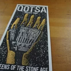 Queens Of The Stone Age - 2007 Print Mafia Poster Boise, Idaho QOTSA 19 Queens Of The Stone Age - 2007 Print Mafia Poster Boise, Idaho QOTSA