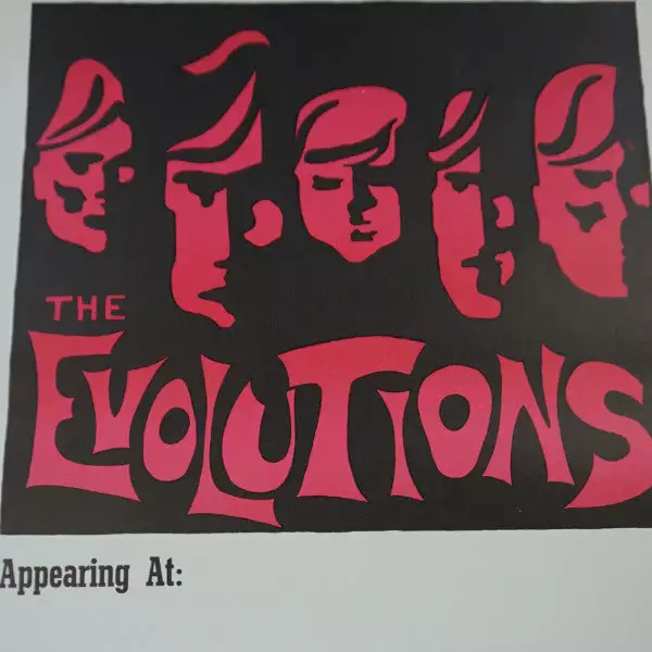 Sold Out Posters Gig Posters The Evolutions - Limited Edition Vintage Poster Jack Green 3 Sold Out Posters Gig Posters The Evolutions - Limited Edition Vintage Poster Jack Green