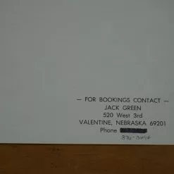 Sold Out Posters Gig Posters The Evolutions - Limited Edition Vintage Poster Jack Green 14 Sold Out Posters Gig Posters The Evolutions - Limited Edition Vintage Poster Jack Green