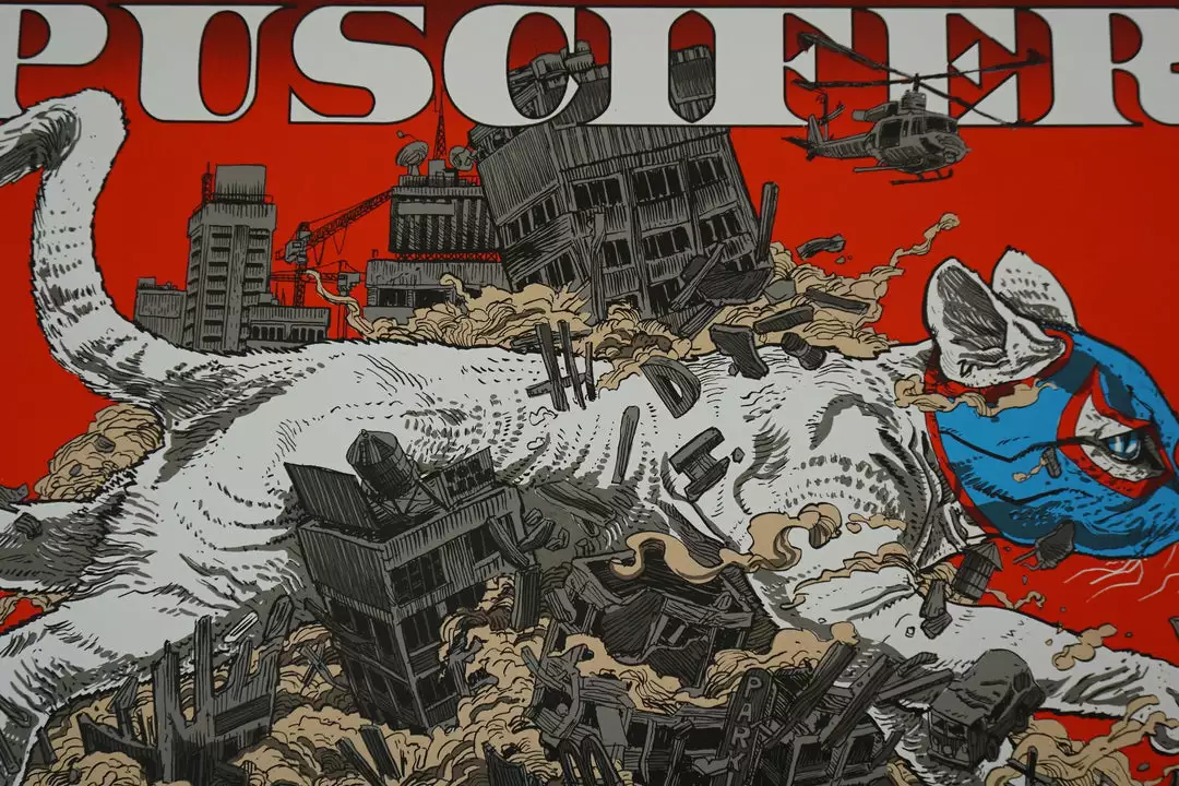 Gig Posters Puscifer - 2016 Tim Doyle AP Poster Signed Providence, RI Veterans 4 Gig Posters Puscifer - 2016 Tim Doyle AP Poster Signed Providence, RI Veterans