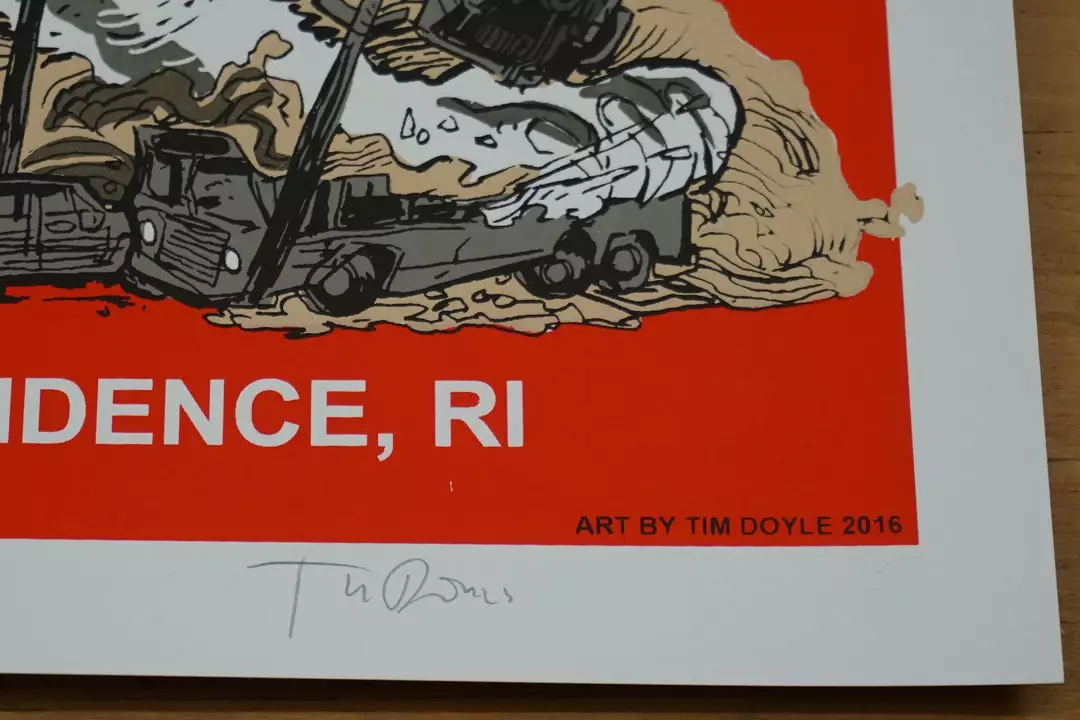 Gig Posters Puscifer - 2016 Tim Doyle AP Poster Signed Providence, RI Veterans 8 Gig Posters Puscifer - 2016 Tim Doyle AP Poster Signed Providence, RI Veterans