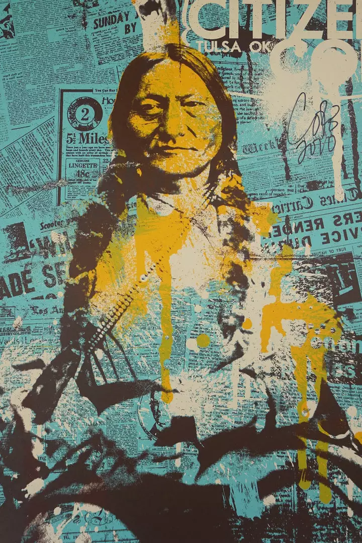 Sold Out Posters Gig Posters Citizen Cope - 2010 Poster Tulsa, OK SIGNED Cain's Ballroom 4 Sold Out Posters Gig Posters Citizen Cope - 2010 Poster Tulsa, OK SIGNED Cain's Ballroom