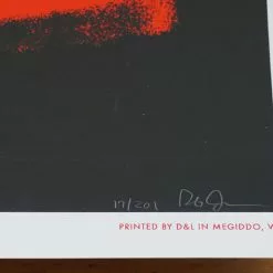 The White Stripes - 2007 Rob Jones Poster Edmonton, Alberta Gig Posters