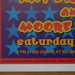 Big Star - 2002 Dennis Loren Poster Fillmore Auditorium