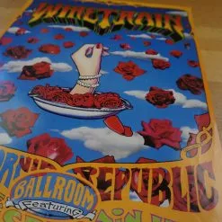 Sold Out Posters Gig Posters Wiretrain - 1990 Poster Spin, Tin Jesus, Should She Cry