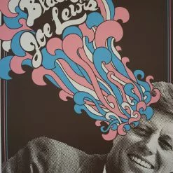 Black Joe Lewis - 2014 Billy Perkins Poster Kansas City, MO