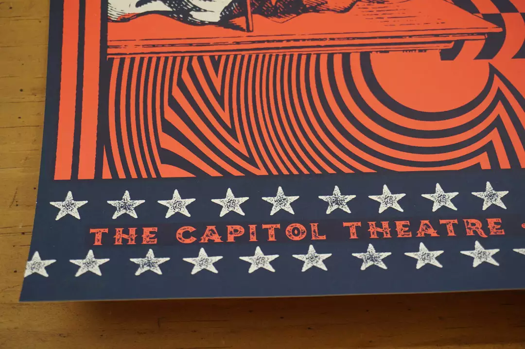 Phil Lesh & Friends - 2016 Status Serigraph Poster Grateful Dead 8 Phil Lesh & Friends - 2016 Status Serigraph Poster Grateful Dead