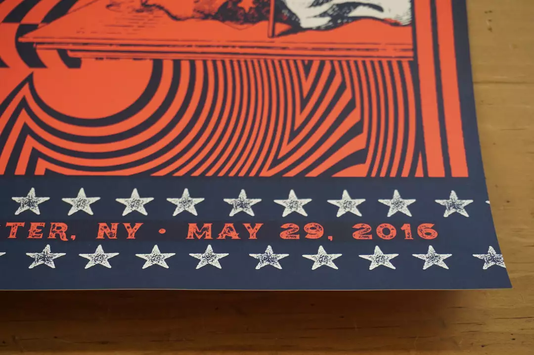 Phil Lesh & Friends - 2016 Status Serigraph Poster Grateful Dead 9 Phil Lesh & Friends - 2016 Status Serigraph Poster Grateful Dead