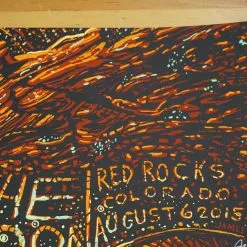 Colorado Walk The Moon - 2015 James Eads Poster Red Rocks, CO 12 Colorado Walk The Moon - 2015 James Eads Poster Red Rocks, CO