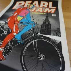 Pearl Jam - 2010 Ames Brothers Poster Nijmegen Holland 15 Pearl Jam - 2010 Ames Brothers Poster Nijmegen Holland