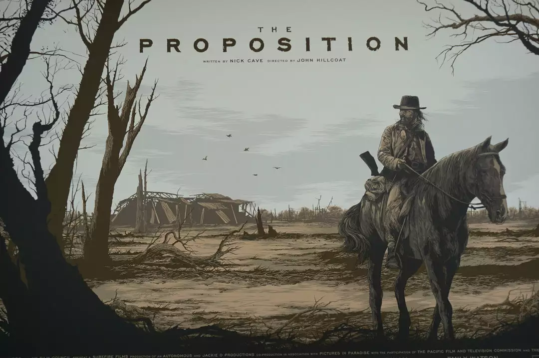 The Proposition - 2016 Ken Taylor Poster Movie/cinema MONDO 1st 4 The Proposition - 2016 Ken Taylor Poster Movie/cinema MONDO 1st
