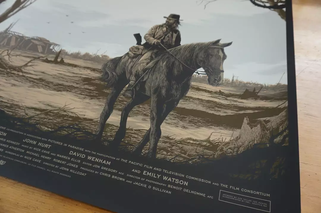 The Proposition - 2016 Ken Taylor Poster Movie/cinema MONDO 1st 9 The Proposition - 2016 Ken Taylor Poster Movie/cinema MONDO 1st