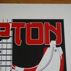 Firehouse Gig Posters Eric Clapton - 2016 Poster Tokyo Japan Budokan Hall 11 Firehouse Gig Posters Eric Clapton - 2016 Poster Tokyo Japan Budokan Hall