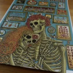 Grateful Dead Chicago - 2015 EMEK Poster Fare Thee Well 87/150 GD50