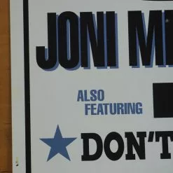 Bob Dylan - 1998 Geoff Gans Poster United Center Chicago, IL