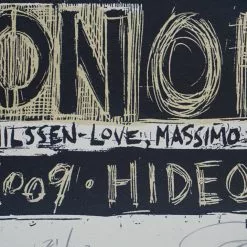 Off On Off - 2009 Dan Grzeca Poster Chicago, IL Hideout